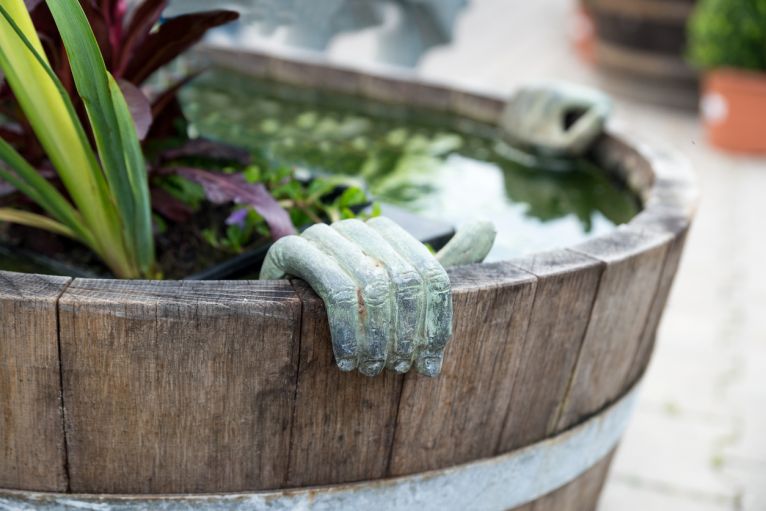 Oak Barrel Water Features