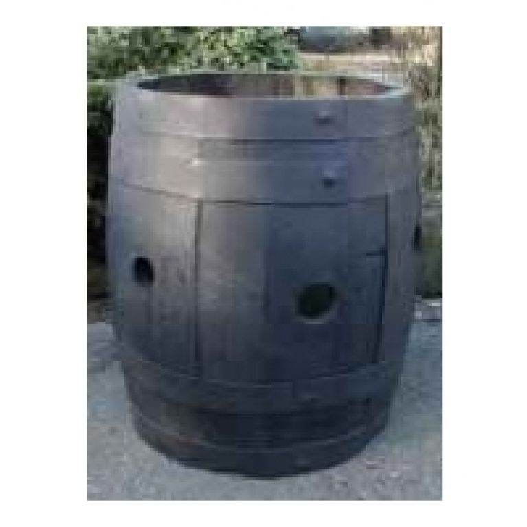 Whole Oak Barrel Planters