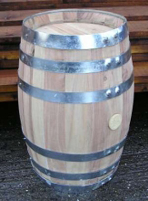 30 litre Seasoned Oak Cider, Wine, Spirit and Beer Sized Barrel - NO STOCK