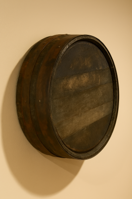 21 inch (53cm): Rustic Finish Barrel Ends