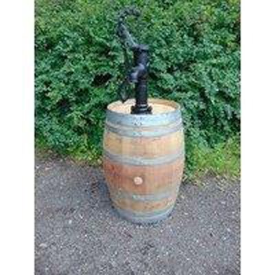 250L French Wine Pump Barrel - Rose Pump