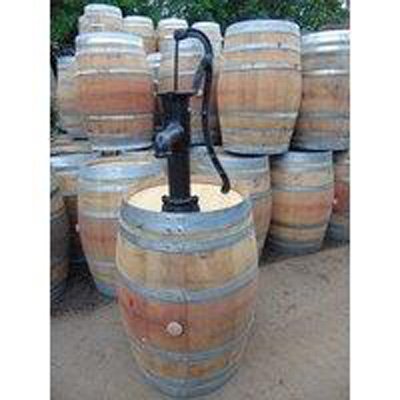 250L French Wine Pump Barrel - Village Pump