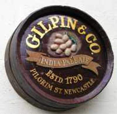 Gilpin & Co - Sign Written Barrel End