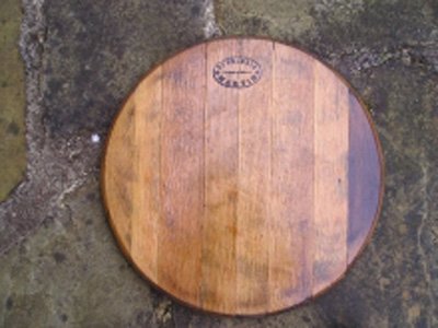 24" French wine barrel head - OUT OF STOCK