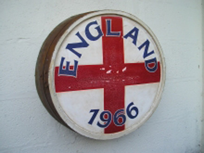 England 1966- Sign Written Barrel End