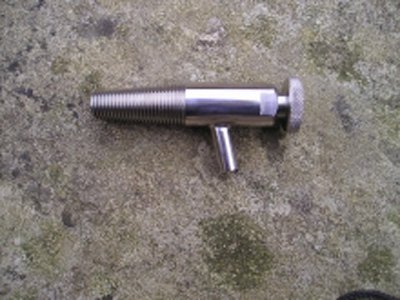 Medium Stainless steel Barrel Spigot - OUT OF STOCK