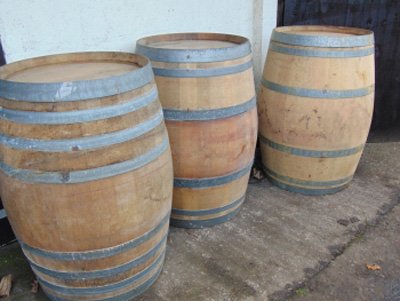 French Wine Barrel Table - 225Litre