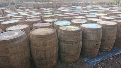 MULTI-BUY 3 X 40G-WATER TIGHT OAK BARRELS