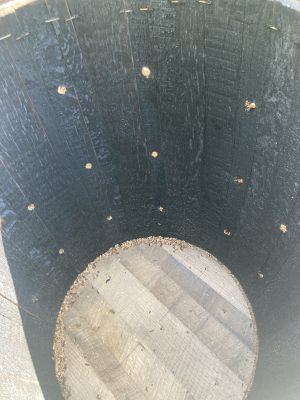 OAK BARREL COMPOST BIN - 250L