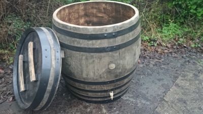 Oak Barrel Plunge Pool  400L - Ice Bath