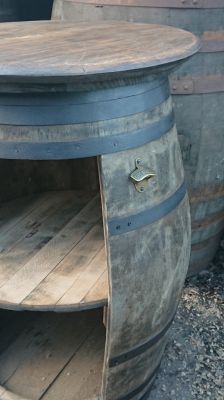 POP UP BARREL BAR TABLE