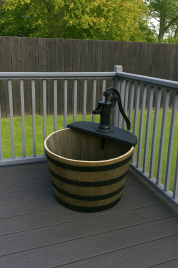 36-inch Pitcher Pump Water Garden - Manual Version