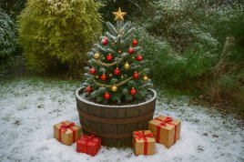 Christmas Tree Tubs - 60cm