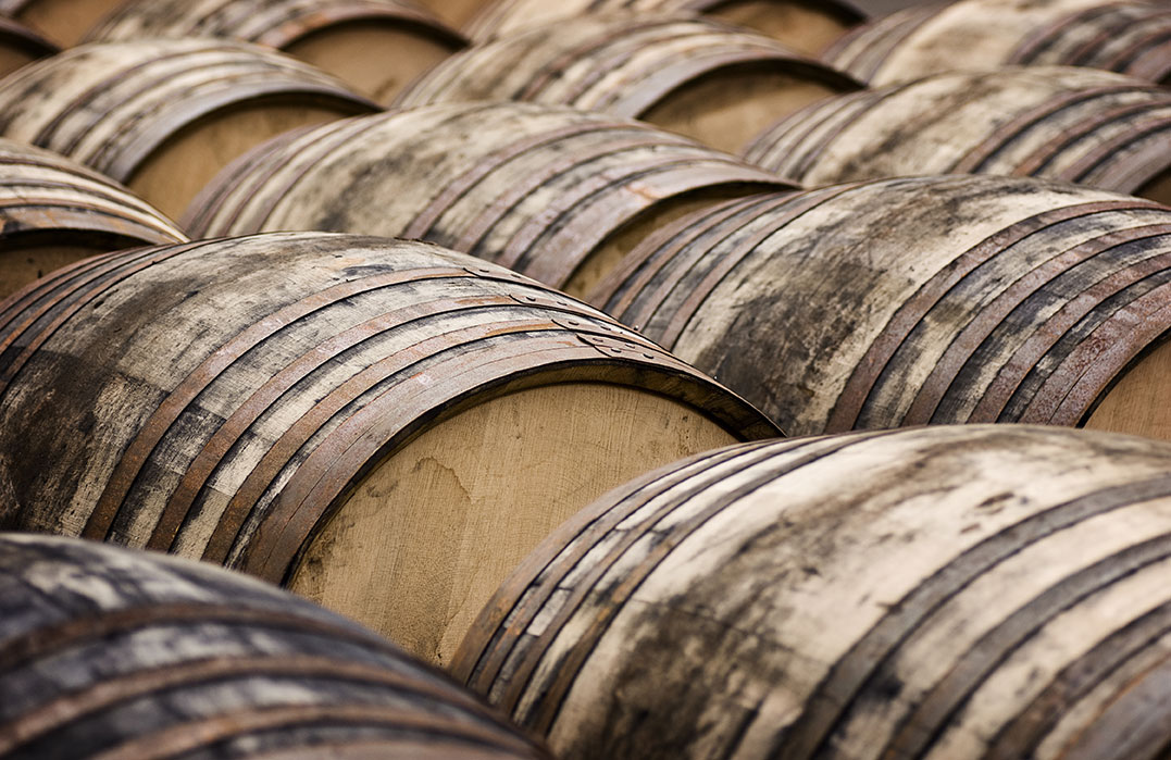 Wine barrel on sale couch
